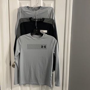 3 Boys loose for under armor shirts